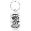 Fashion Letter Metal Printing Keychain 1 Piece