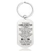 Fashion Letter Metal Printing Keychain 1 Piece