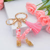 Fashion Letter Plastic Epoxy Keychain 1 Piece