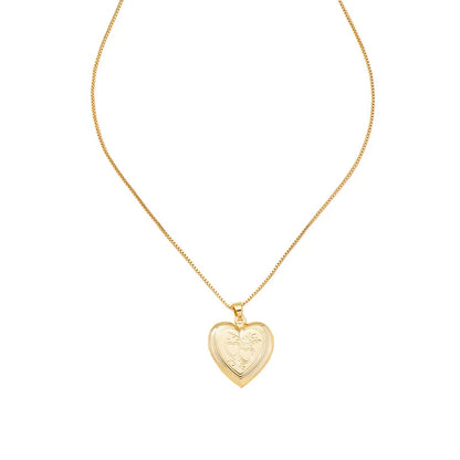 Fashion Love Pendant Necklace Heart Clavicle Chain