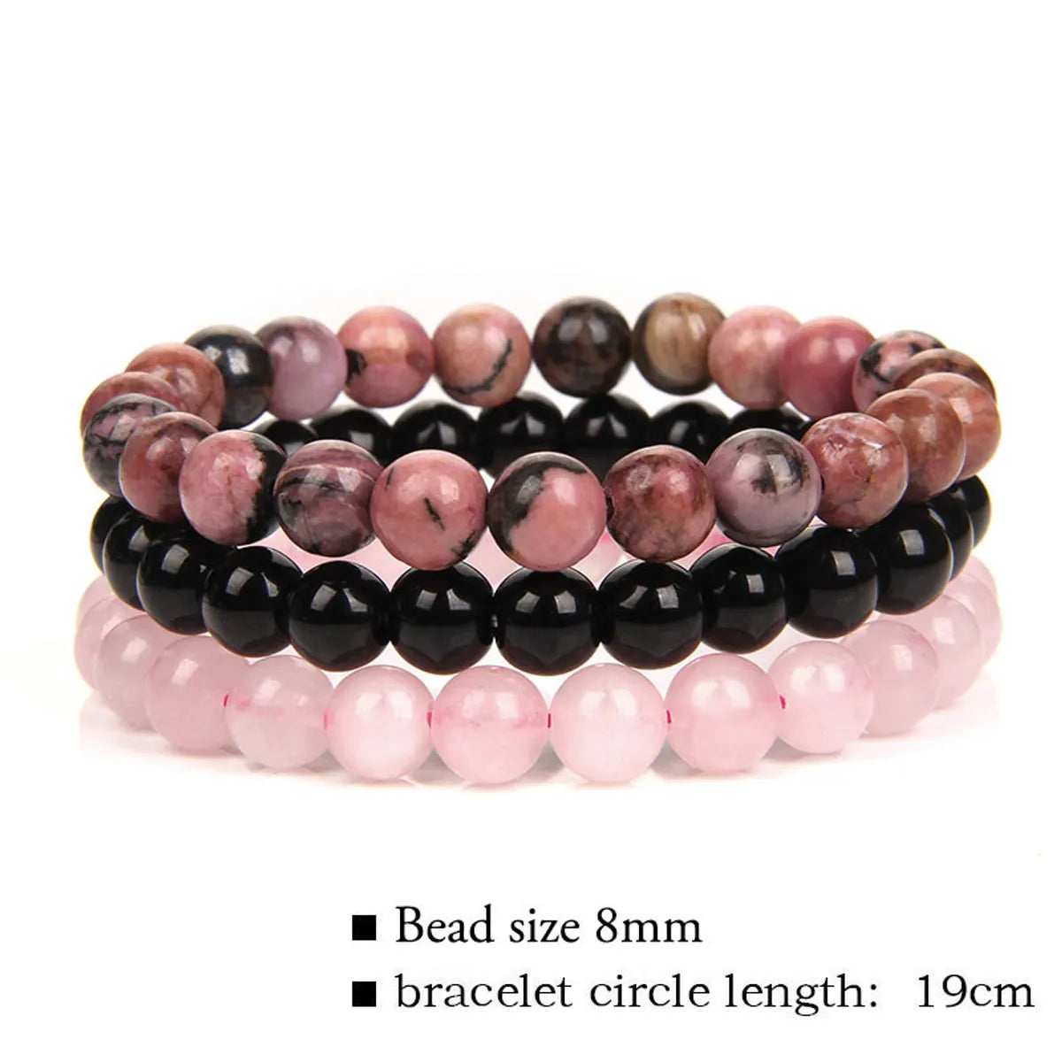 Fashion Marble Crystal Beaded Bracelets