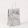 Fashion Marble Kraft Paper Festival Gift Bags