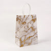 Fashion Marble Kraft Paper Festival Gift Bags