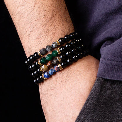 Fashion Men'S Bracelet Stone Handmade Beaded Bracelets Wholesale