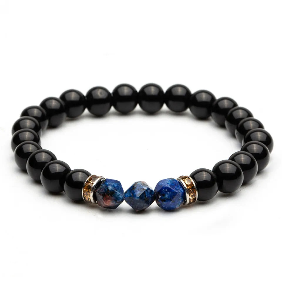 Fashion Men'S Bracelet Stone Handmade Beaded Bracelets Wholesale