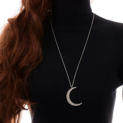 Fashion Moon Alloy Plating Women's Pendant Necklace