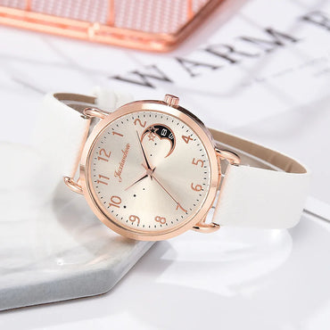 Fashion Moon Buckle Quartz Women'S Watches