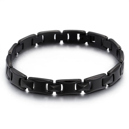 Fashion Multi-color Optional Couple Stainless Steel Bracelets Wholesale