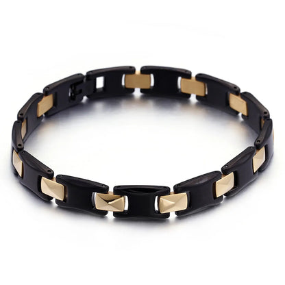 Fashion Multi-color Optional Couple Stainless Steel Bracelets Wholesale