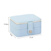 Fashion Multi-Layer Portable Jewelry Storage Box10.7*6*9cm