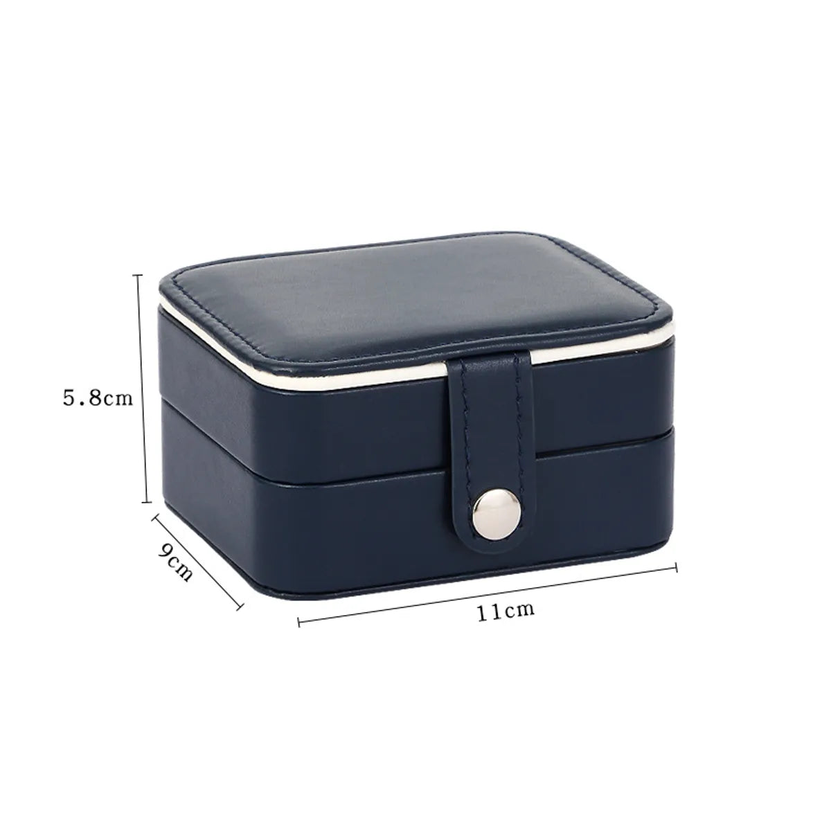 Fashion Multi-Layer Portable Jewelry Storage Box10.7*6*9cm