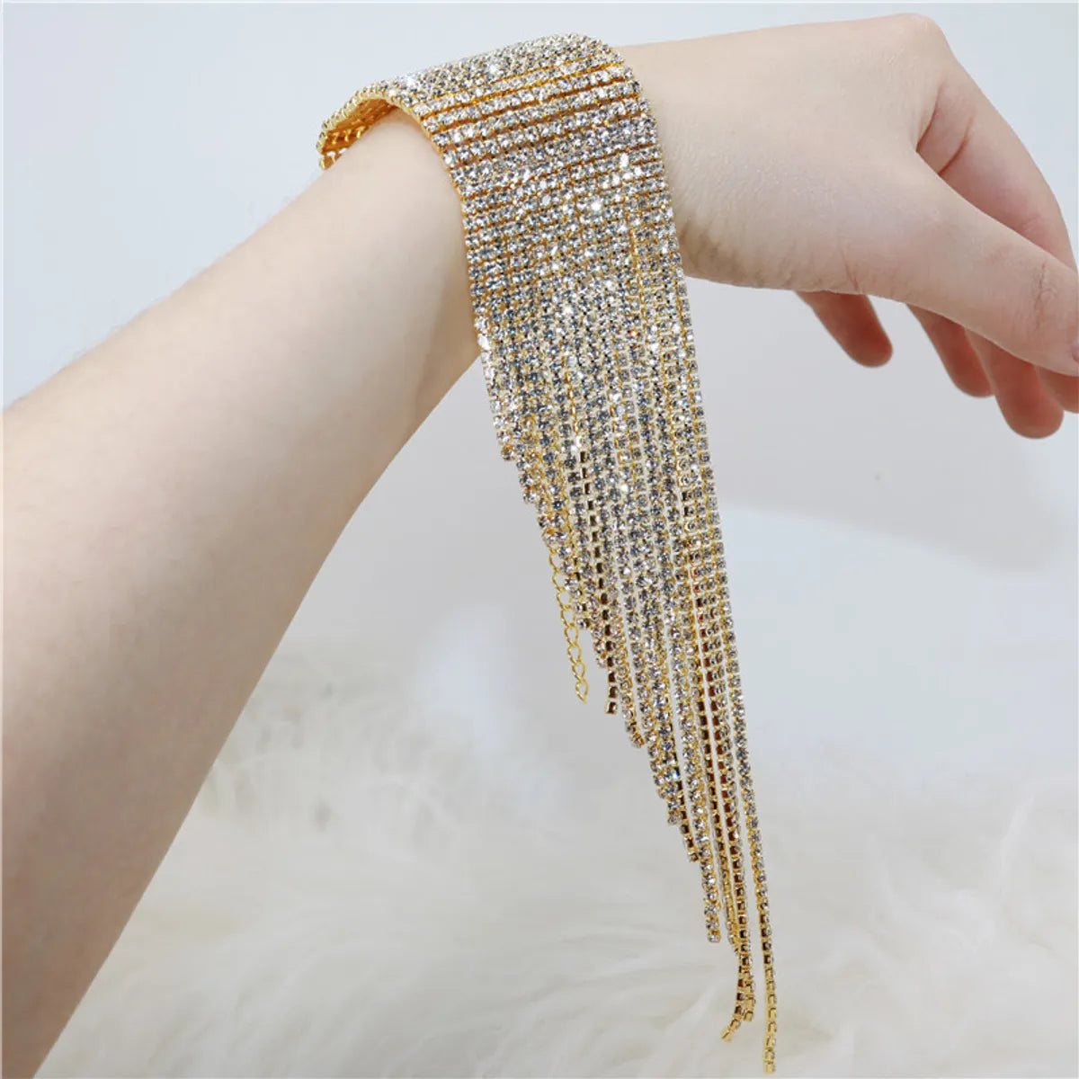 Ethnic Style Rhinestone Diamond No Inlaid Women's Bracelets