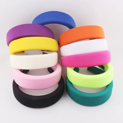 Fashion Multicolor Milk Silk Sponge Headband