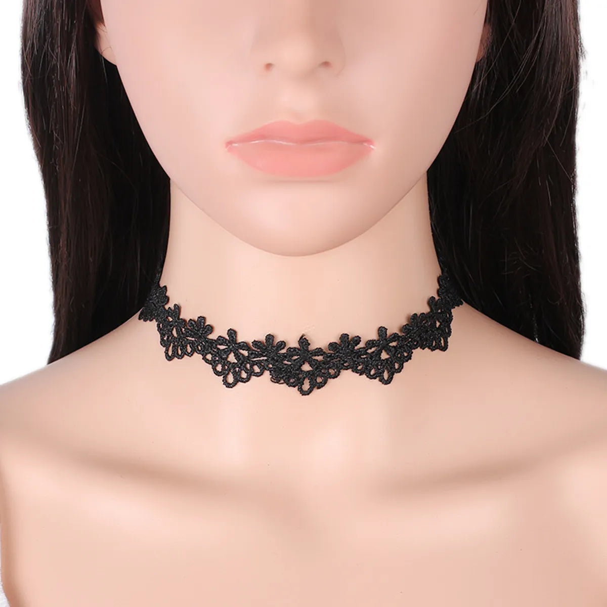 Fashion New Gothic Neckband Choker Collar Lace Necklace Set