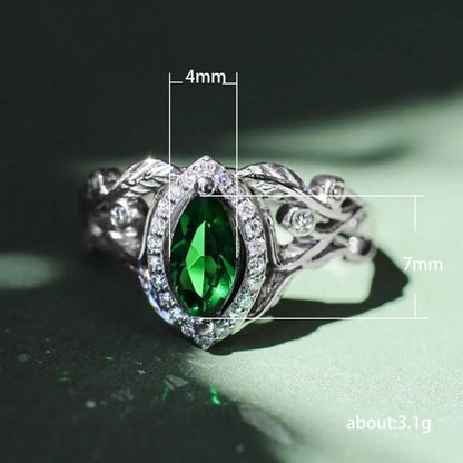 Fashion New Popular Zircon Female Copper Ring Jewelry Wholesale