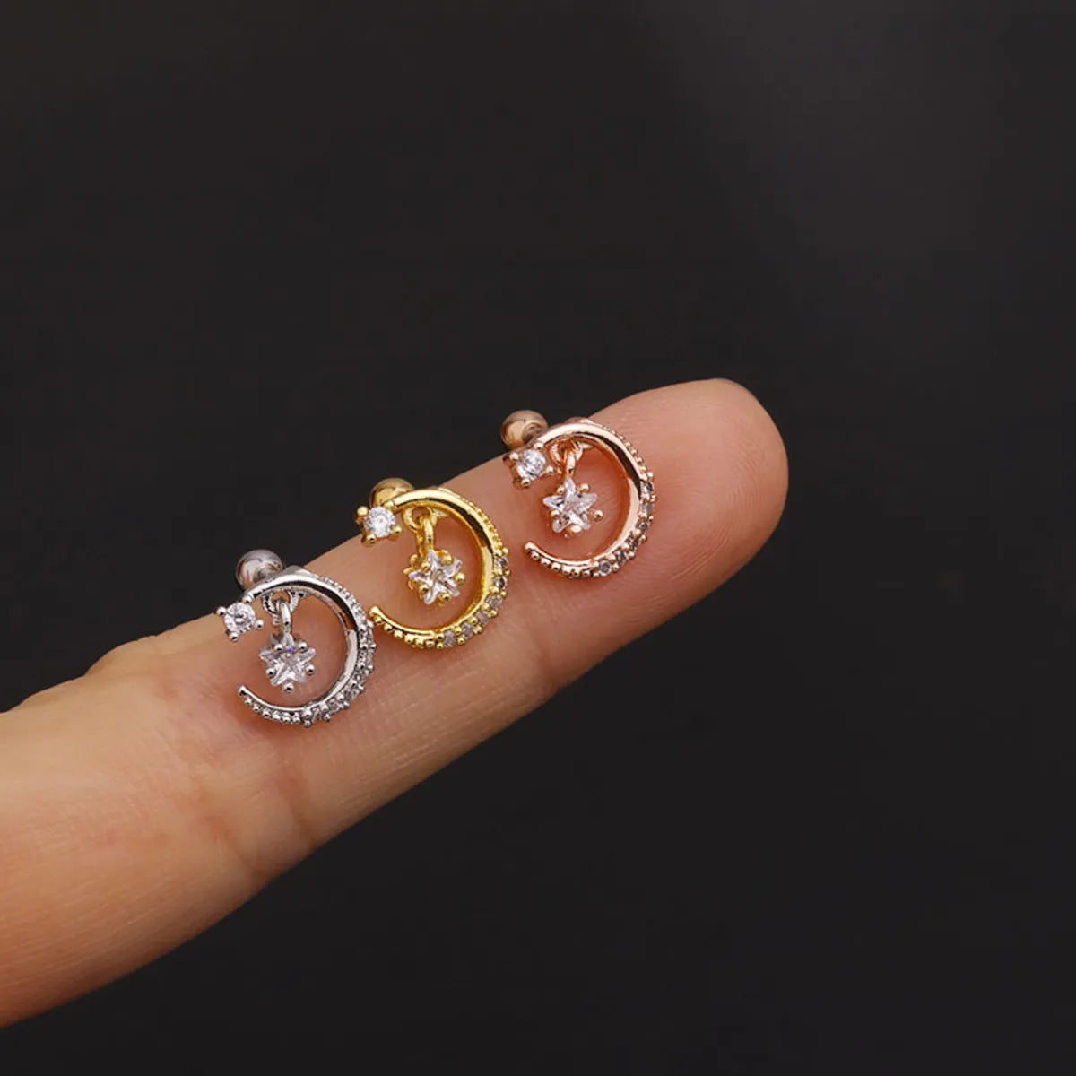 Fashion Personality Threaded Single Earrings