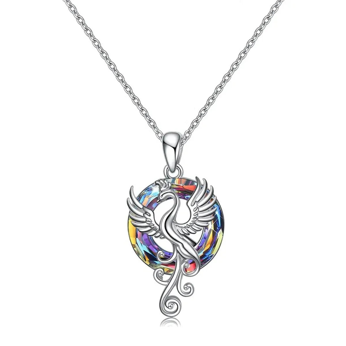 Fashion Phoenix Stainless Steel Plating Pendant Necklace 1 Piece