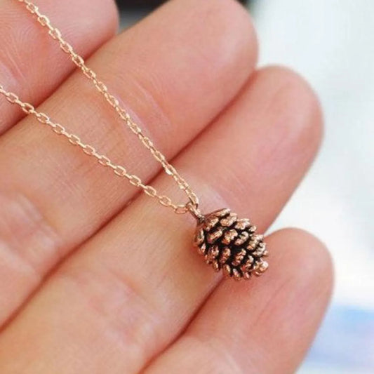 Fashion Pine Nuts Specimen Necklace Fashion Item Wholesale