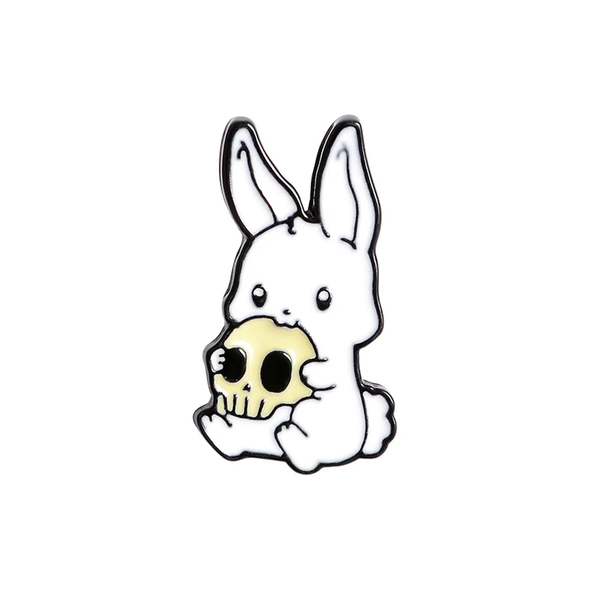 Fashion Rabbit Animal Alloy Enamel Unisex Brooches