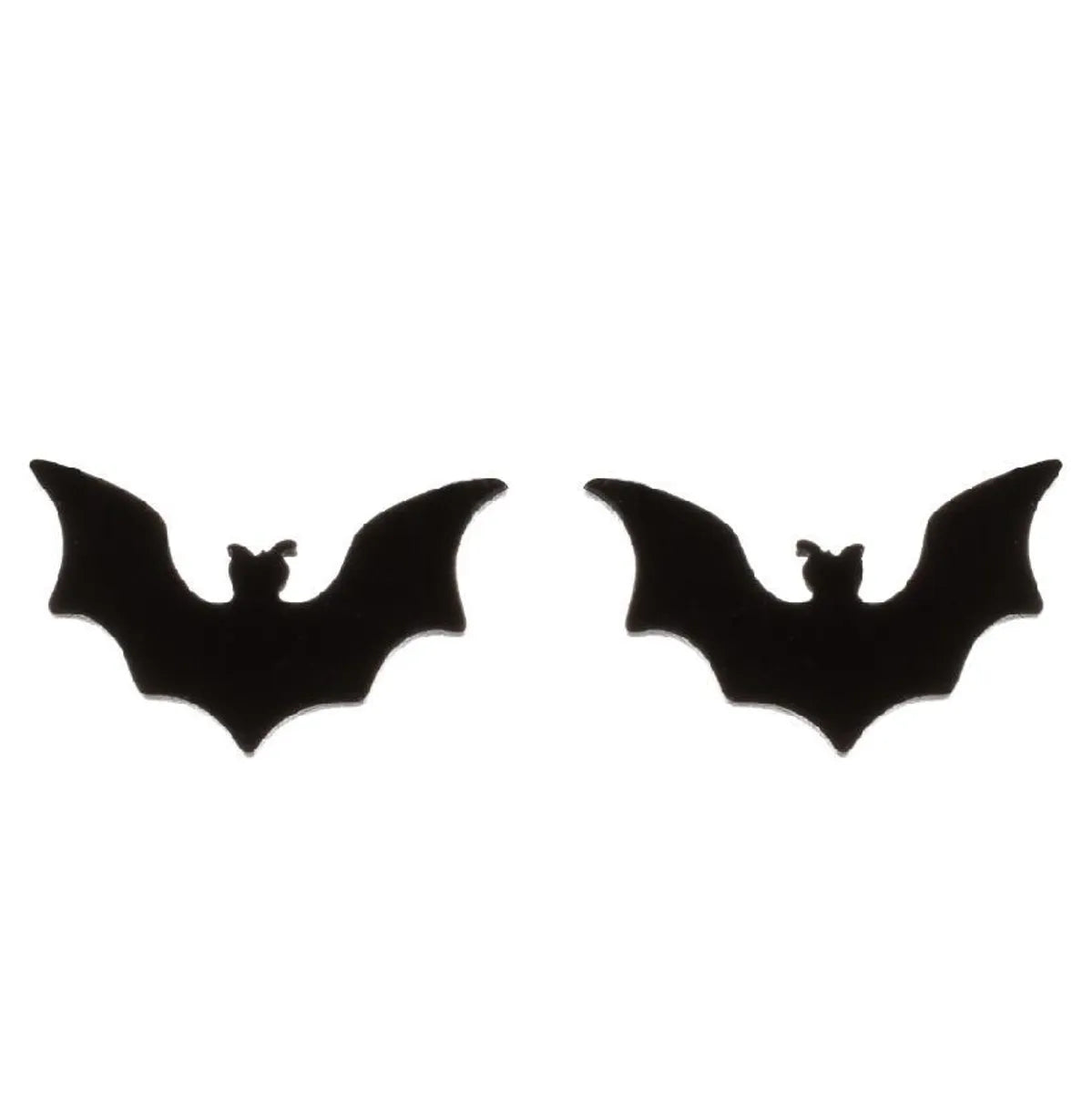 Fashion Rabbit Bat Bird Stainless Steel Plating Ear Studs 1 Pair