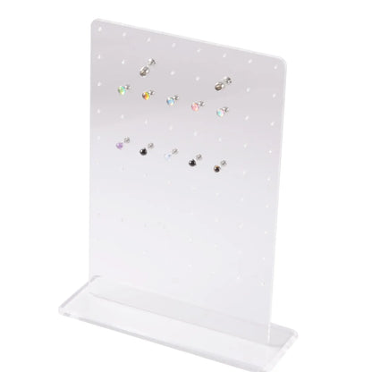 Fashion Rectangle Arylic Jewelry Rack