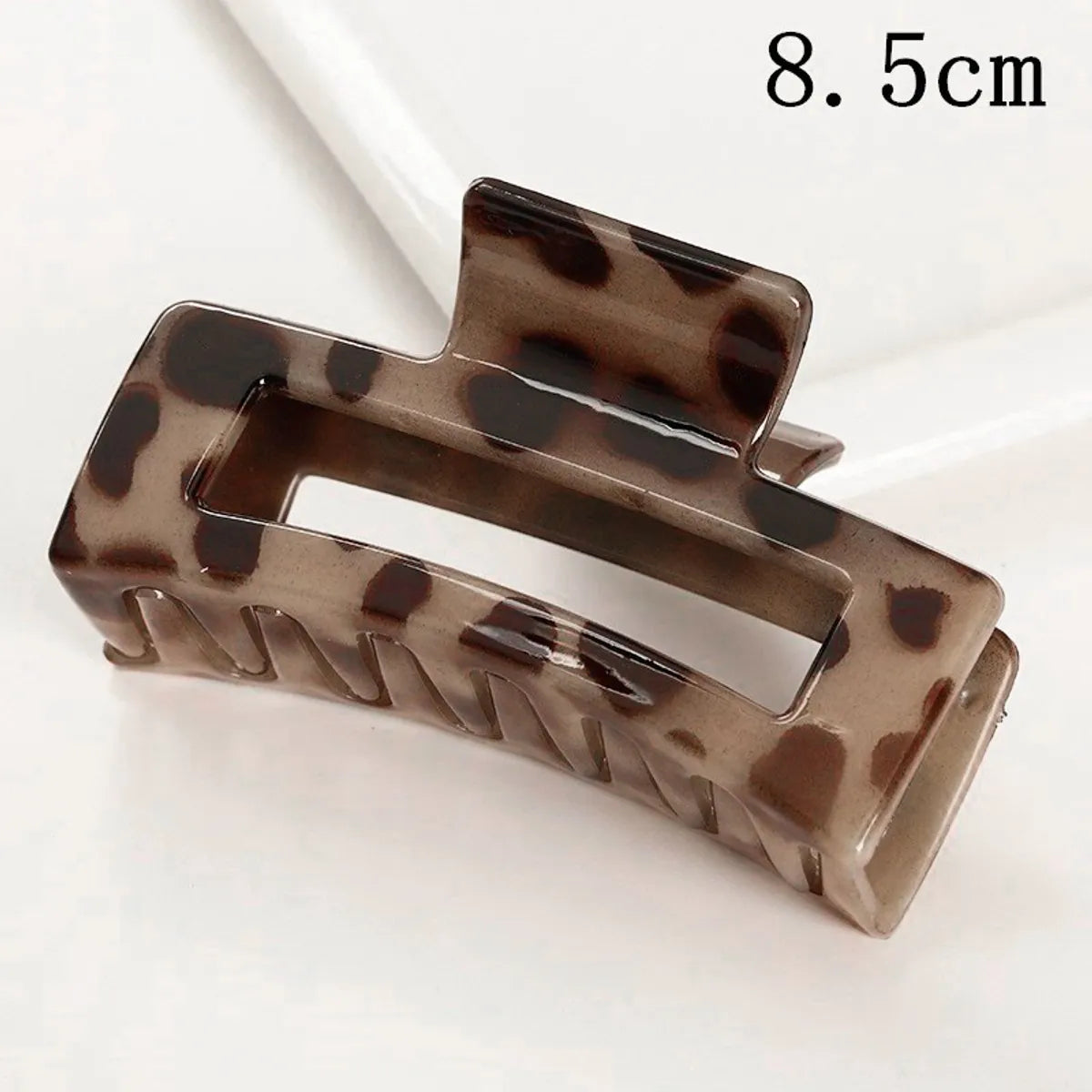 Fashion Rectangle Resin Hair Claws