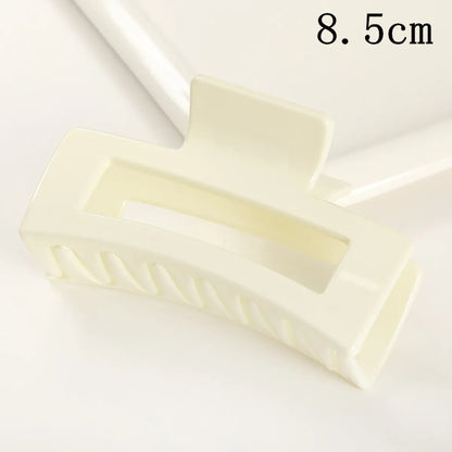 Fashion Rectangle Resin Hair Claws