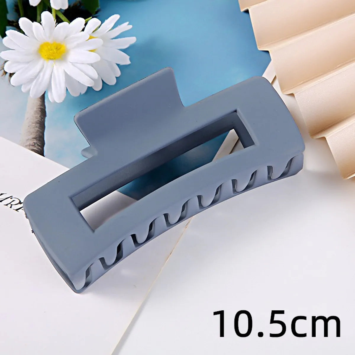 Fashion Rectangle Resin Hair Claws