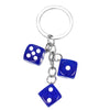 Dice Resin Keychain