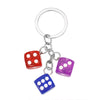 Dice Resin Keychain