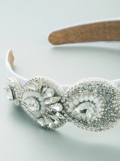 Fashion Retro Baroque Inlay Crystal Headband Hair Accessories