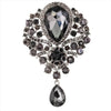 Fashion Rhinestone Glass Alloy Brooch Nhdr132412