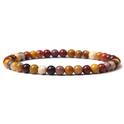 Fashion Round Natural Stone Beaded Bracelets