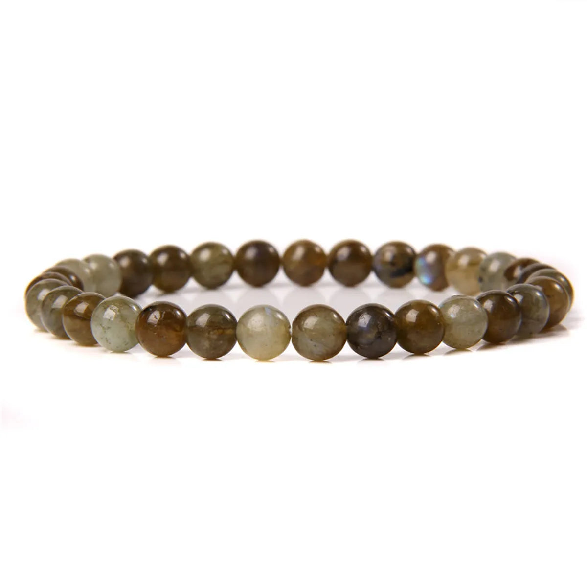 Fashion Round Natural Stone Beaded Bracelets 1 Piece