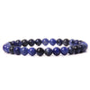 Fashion Round Natural Stone Beaded Bracelets 1 Piece