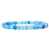 Fashion Round Natural Stone Beaded Bracelets 1 Piece