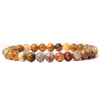 Fashion Round Natural Stone Beaded Bracelets 1 Piece