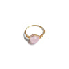 Fashion Round Natural Stone Rings 1 Piece