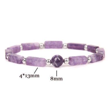 Fashion Round Square Crystal Bracelets 1 Piece