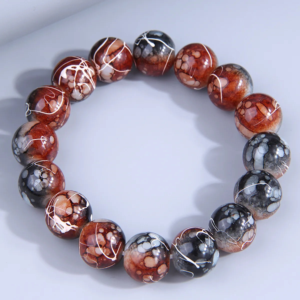 Fashion Round Synthetic Resin Wholesale Bracelets