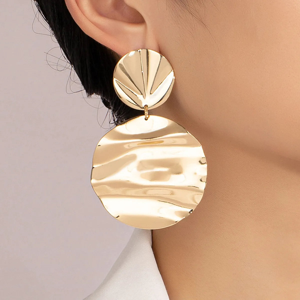 Ins Style Luxurious Lady Geometric Alloy Women's Earrings