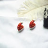 Fashion Santa Claus Elk Resin Women'S Ear Studs 1 Pair