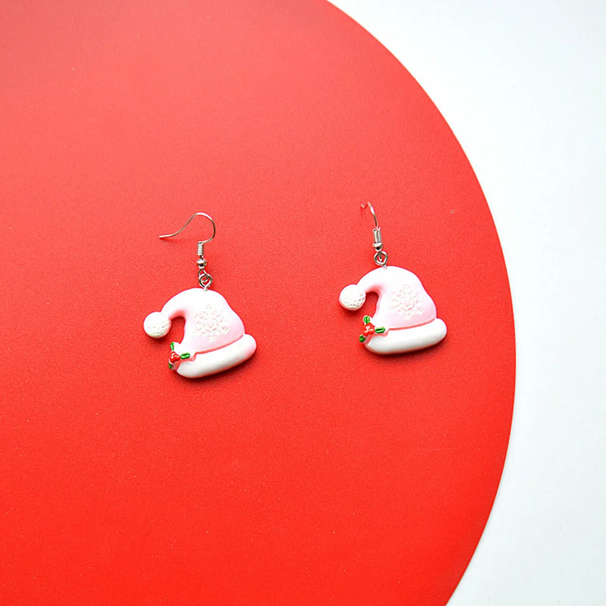 Fashion Santa Claus Snowman Resin Women's Drop Earrings 1 Pair