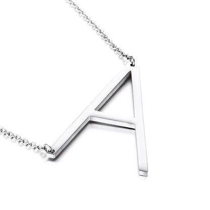 Fashion Simple 26 Letter Stainless Steel Necklace Wholesale Gooddiy