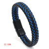 Fashion Geometric Pu Leather No Inlaid Unisex Bracelets