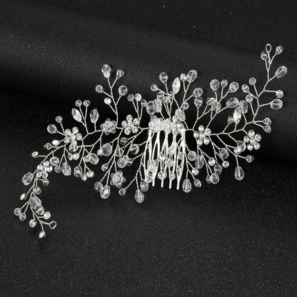 Fashion Simple Bridal Wedding Headdress Crysta Hair Accessories