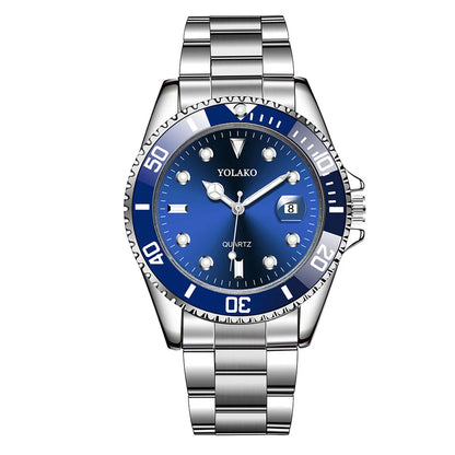 Fashion Stainless Steel Alloy Men'S Watches