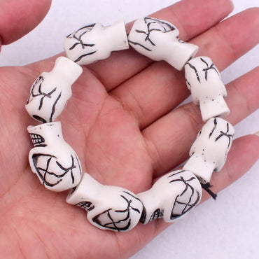 Fashion Skull Alloy Unisex Bracelets 1 Piece