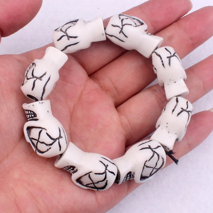 Fashion Skull Alloy Unisex Bracelets 1 Piece