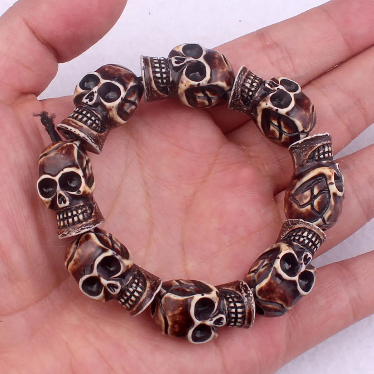 Fashion Skull Alloy Unisex Bracelets 1 Piece